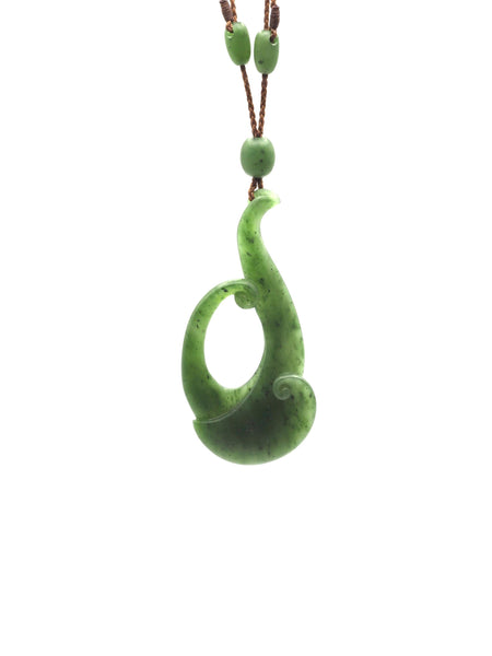 Canadian jade
freshwater jade
fish hook pendant